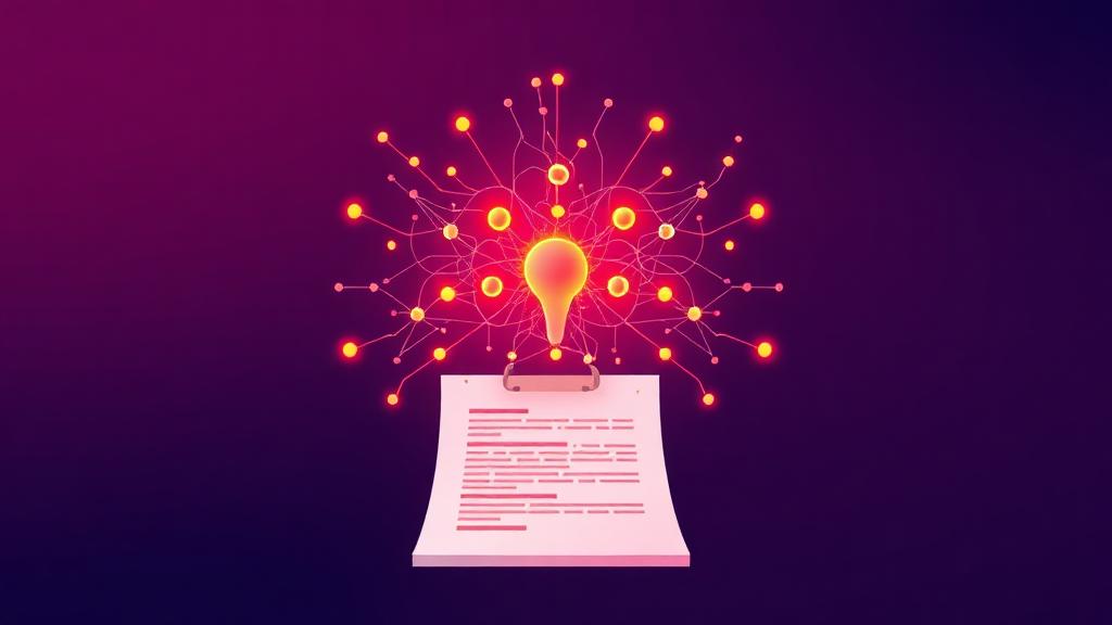 AI illustration for the article: Twenty Prompts That Get Real Answers Out of a PDF